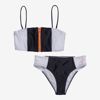 conjunto biquini com ziper preto e neon authoria V0020 detalhe