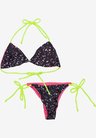 conjunto biquini dupla face estampado neon v0022 estampa