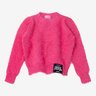 casaco fluffly infantil menina rosa momi