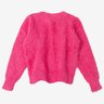 casaco fluffly infantil menina rosa momi costa