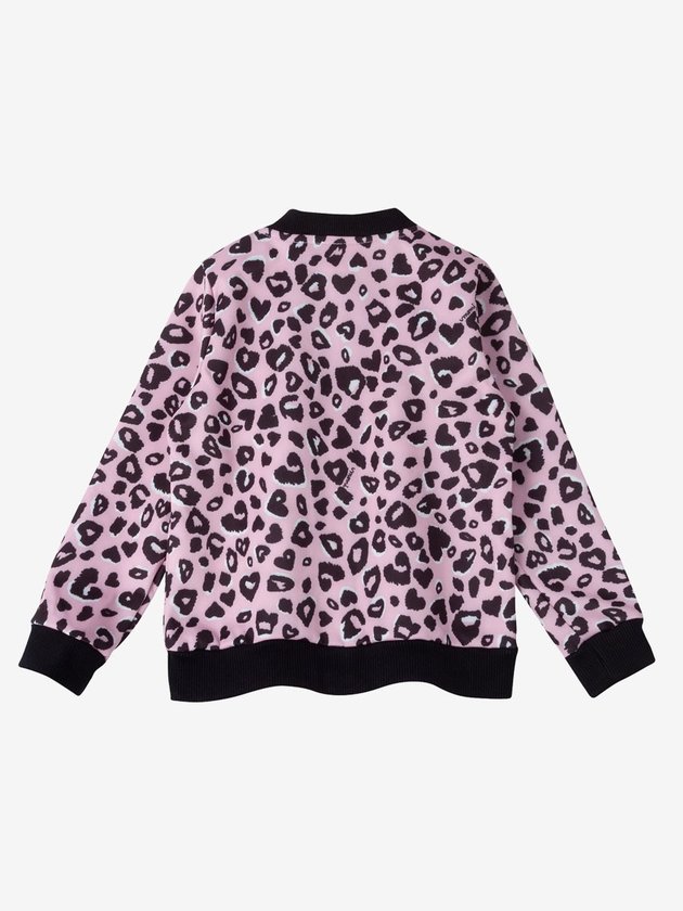 jaqueta bomber infantil menina onca rosa momi costas