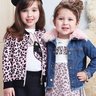 jaqueta bomber infantil menina onca rosa momi look