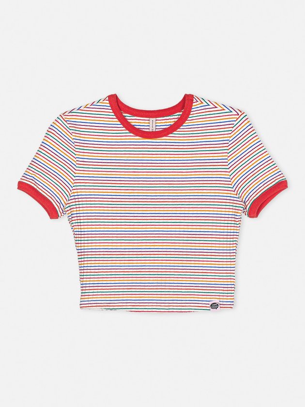 Blusa Listrada Colorida