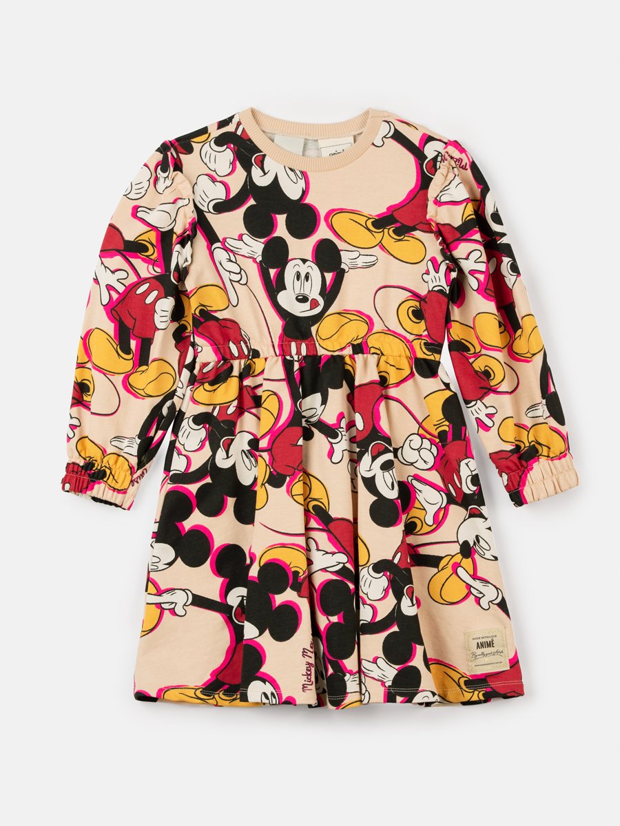 Vestido de Moletom Mickey Mouse
