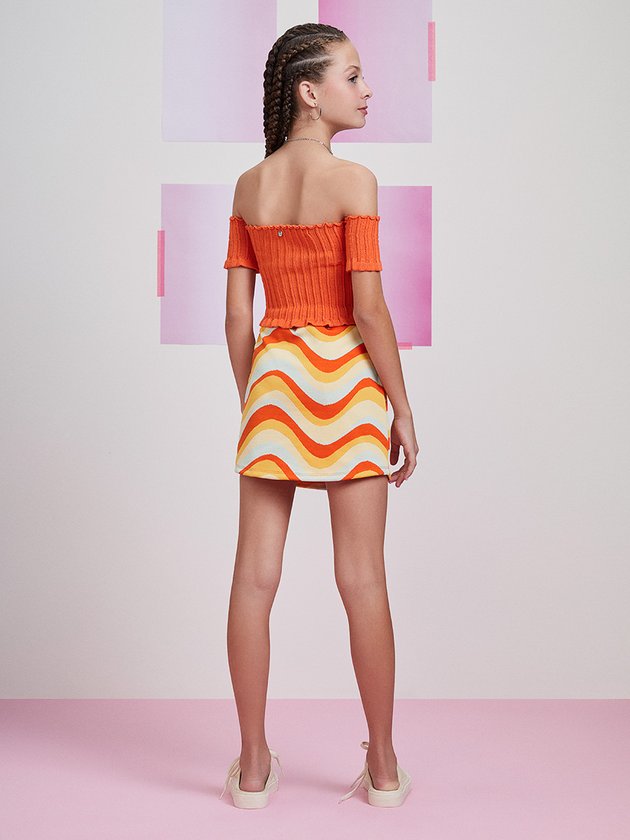 0075 blusa r4037 short saia r3890 c