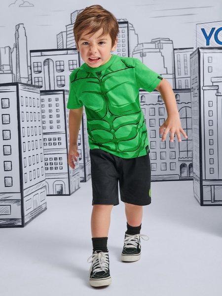 Conjunto Marvel Hulk