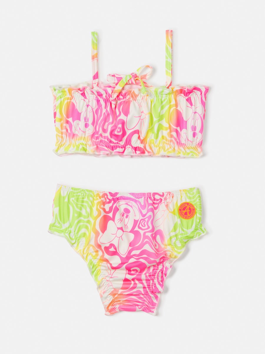 Biquíni de Frufru Neon Minnie