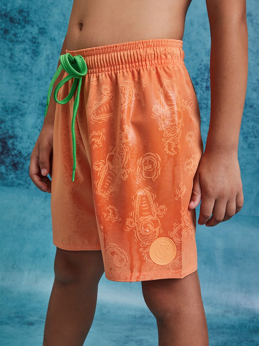Bermuda Tactel Acqua Laranja