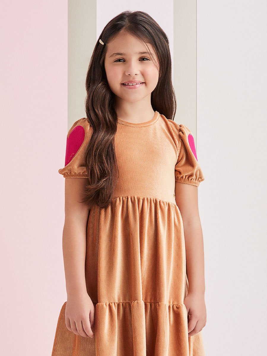 Vestido de Plush Toffee