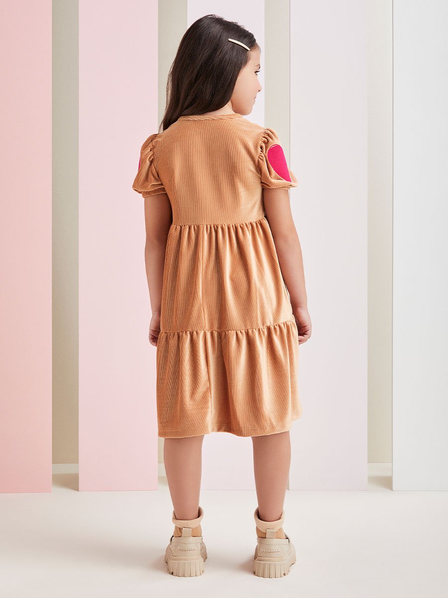 Vestido de Plush Toffee