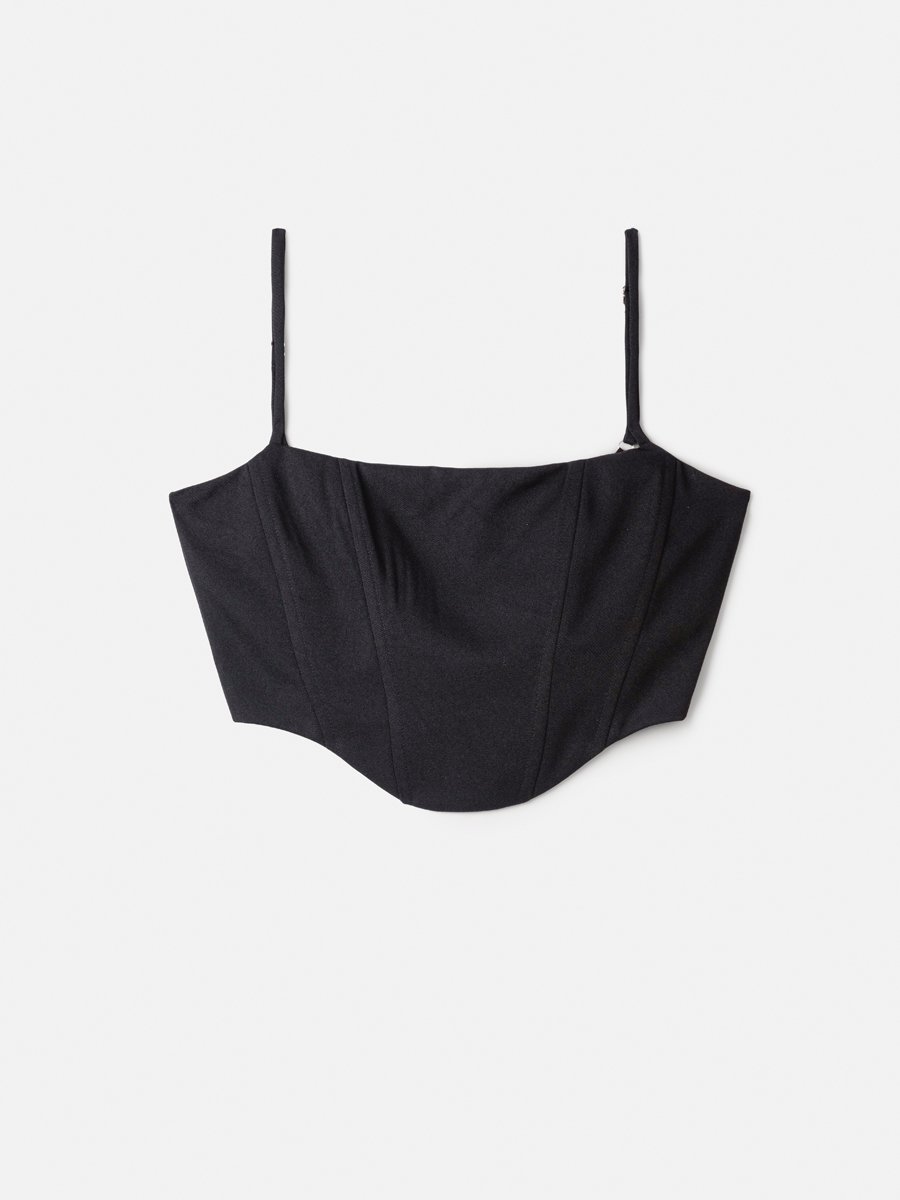 Top Corset Preto