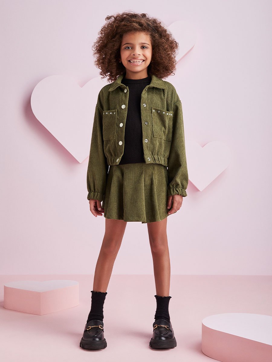 Jaqueta Bomber Veludo Cotelê