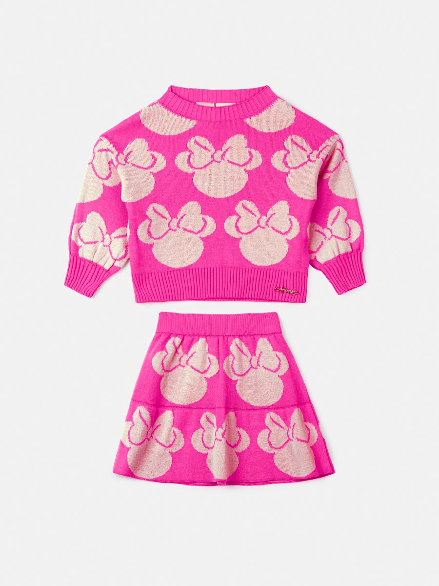 Conjunto de Tricot da Minnie Conjunto de Tricot da Minnie