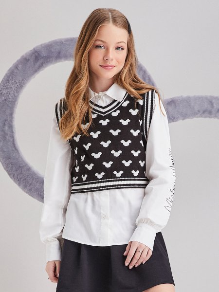 0020 camisa r4357 tricot r4347