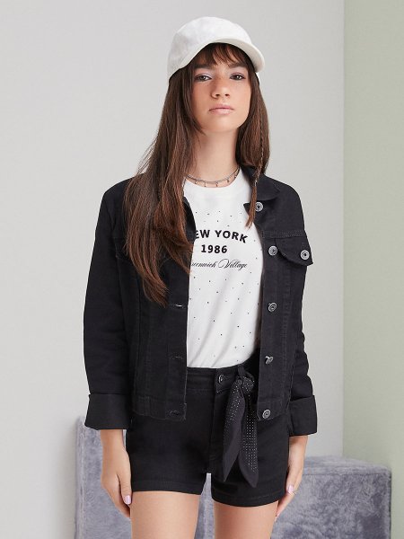 Jaqueta Black de Sarja