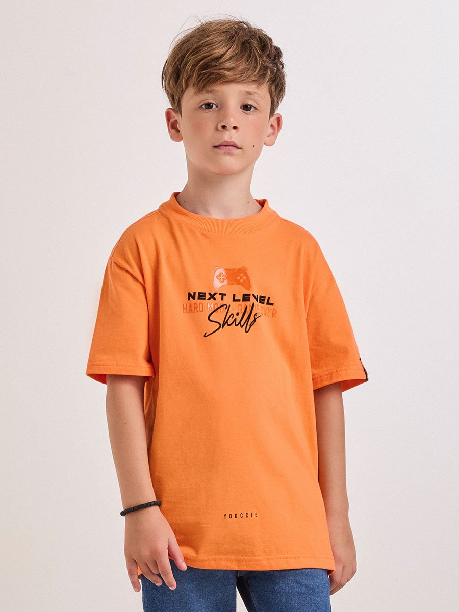 Camiseta Laranja Next Level