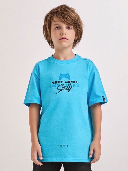 Camiseta Azul Next Level