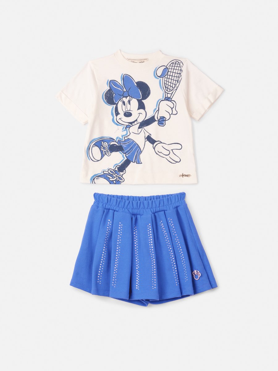 andmary  エレナミニティ Conjunto da Minnie Tenista com Strass