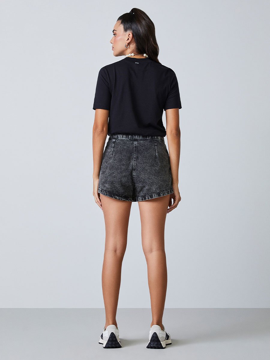 T-Shirt com Maxi Laço