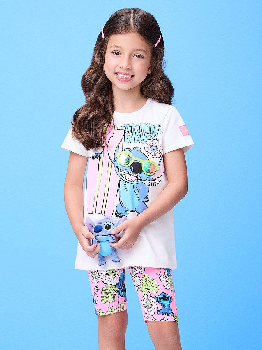 Conjunto Off White do Stitch