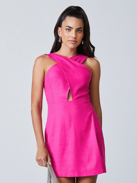 Vestido Pink de Linho