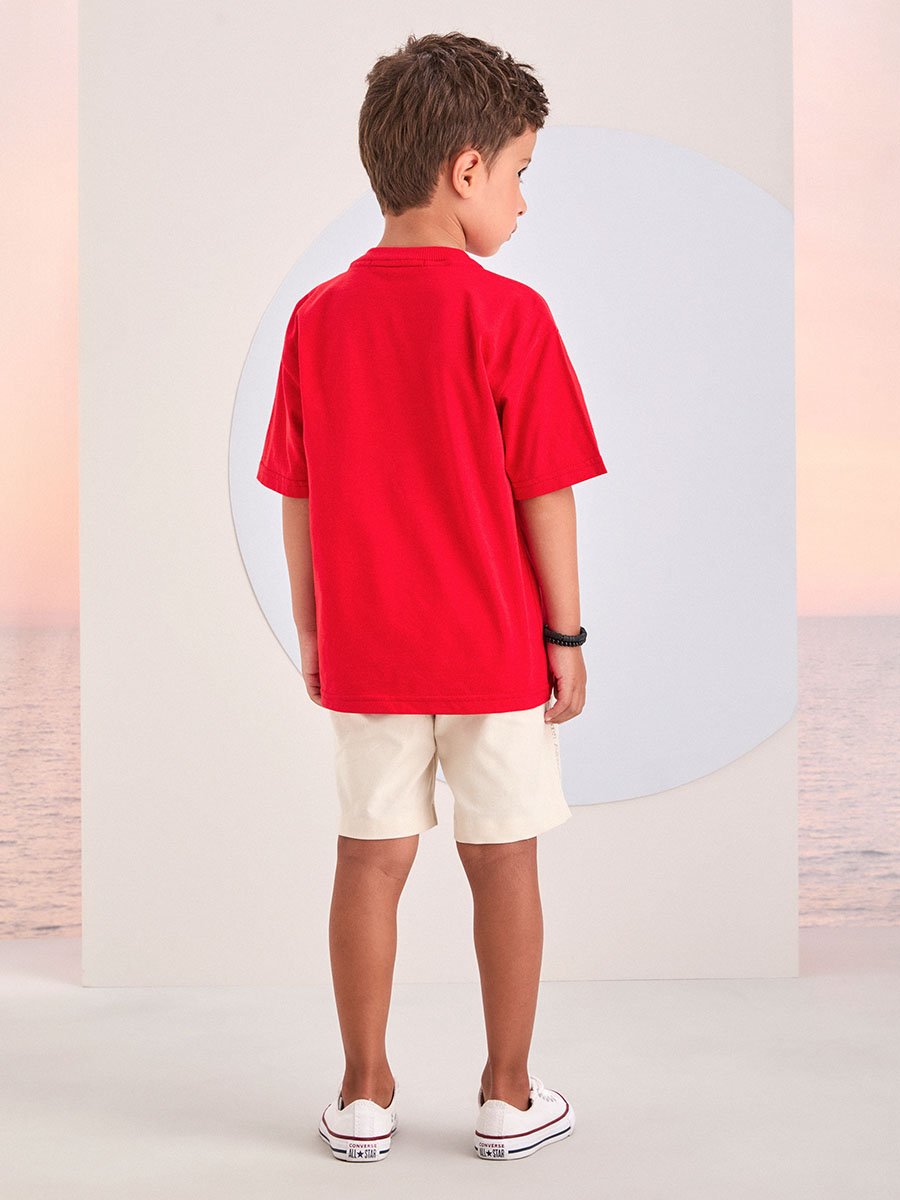 Conjunto Vermelho do Mickey Mouse