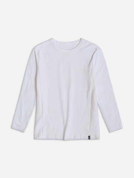 Camiseta Manga Longa com Recortes