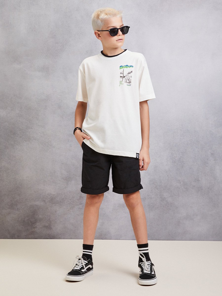 Camiseta Off White Estampada