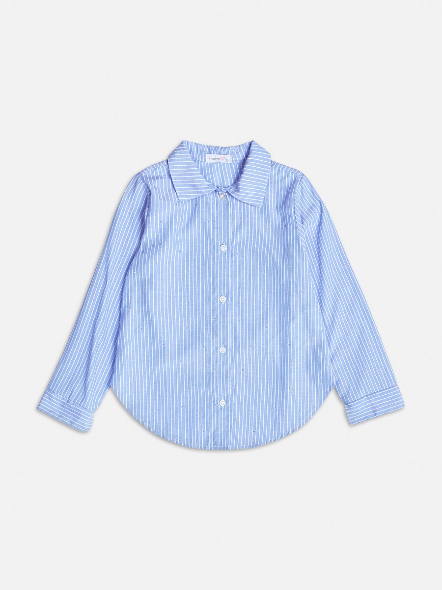 Bibiy FRANCINE TULLE TOP 青 BIBIY. MADE | FRANCINE TULLE TOP BLUE