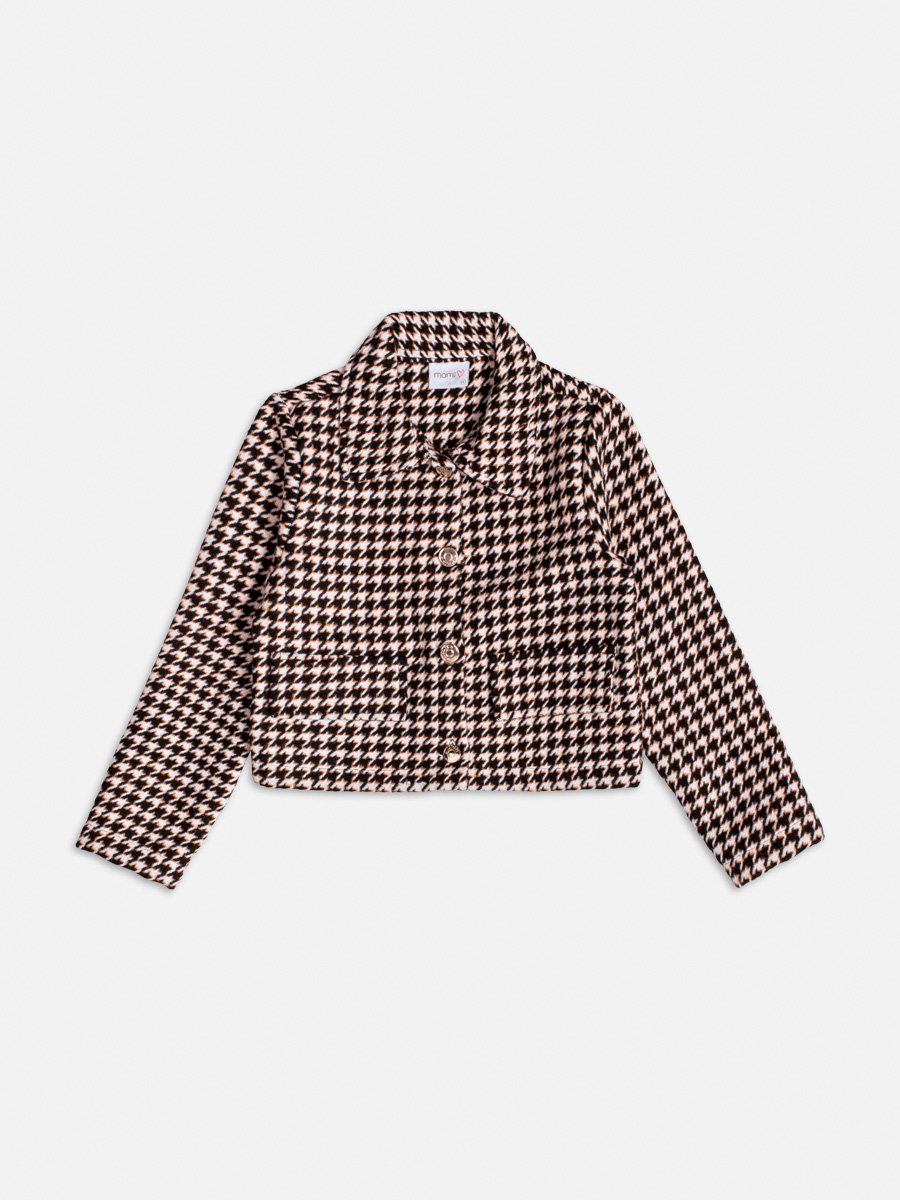 Casaco de Tweed Pied Coq