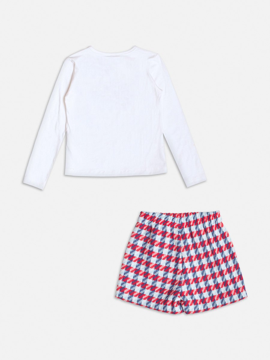 Conjunto Pied de Coq com Strass