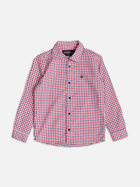 Camisa Vermelha Xadrez