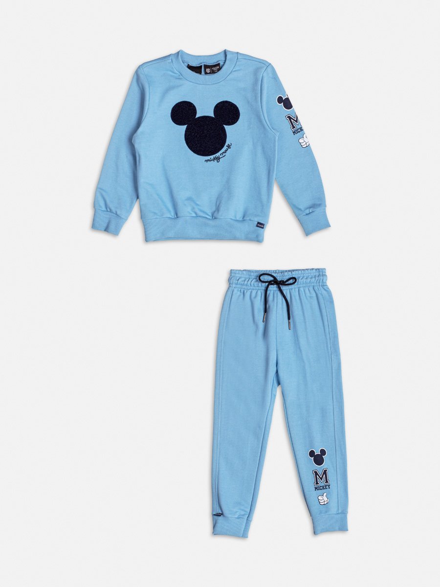 Conjunto em Moletom Azul da Disney