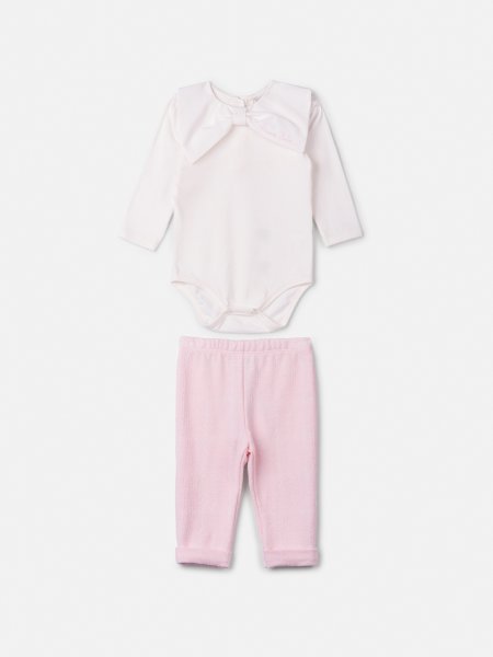 Conjunto Rosa com Maxi Laço