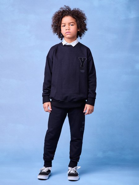 Conjunto de Moletom Preto