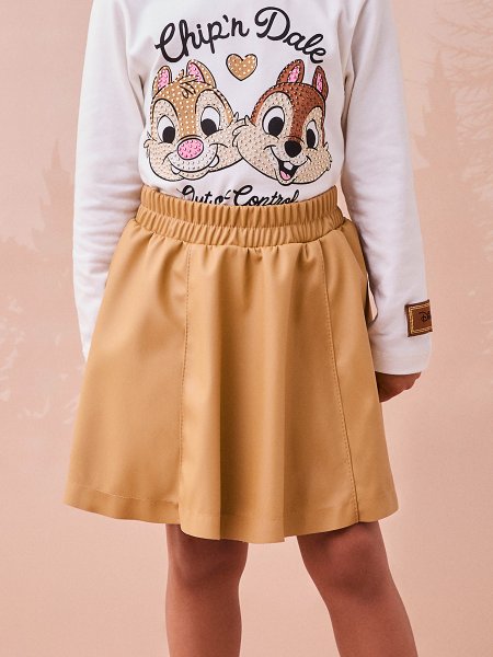 Saia Camel Fake Leather