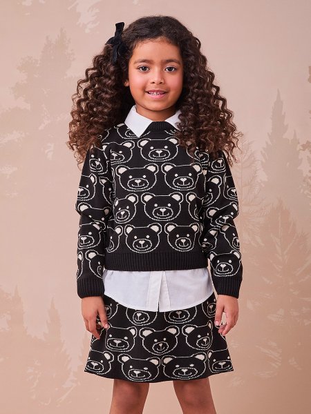 Conjunto de Tricot com Ursinhos