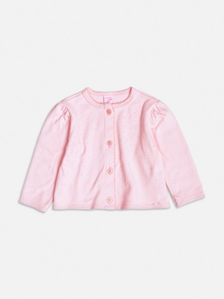 Casaco Rosa com Strass