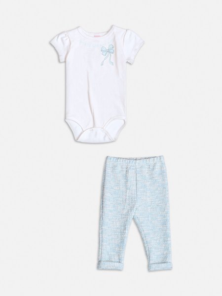 Conjunto Manga Curta com Laços