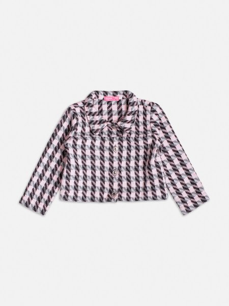 Casaco de Tweed Xadrez