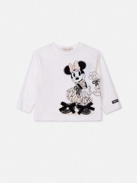 Blusa da Disney com Laços de Veludo