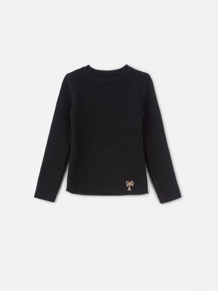 Blusa Preta de Tricot