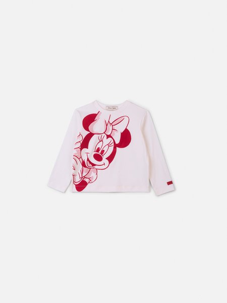 Blusa Manga Longa Vermelha da Minnie