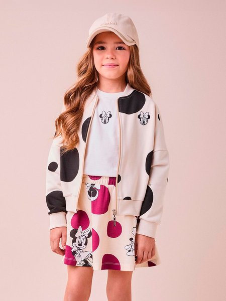 Jaqueta Estampada da Minnie