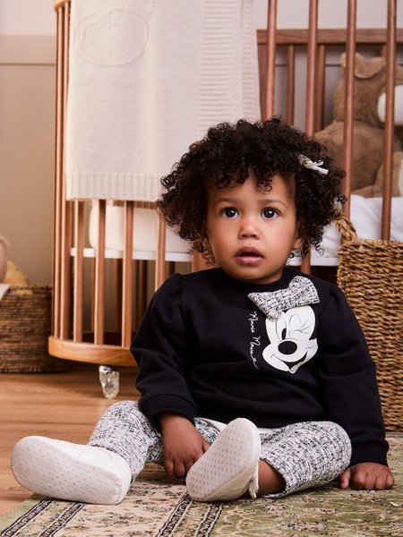 Casaco Preto da Minnie com Laço Tweed