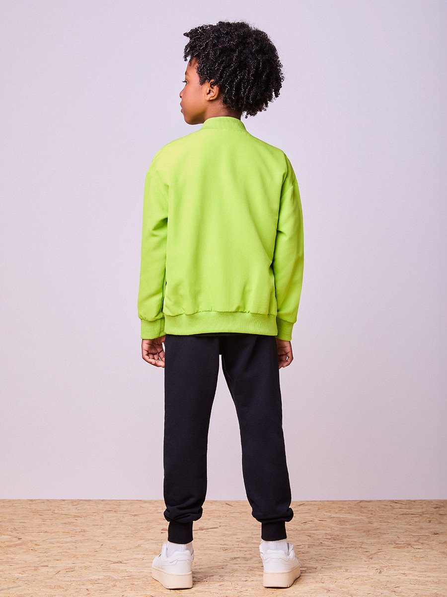 Jaqueta Bomber de Tactel Sport Neon