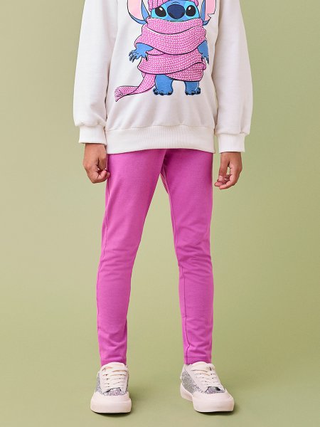 Calça Legging Básica Roxo Mystic