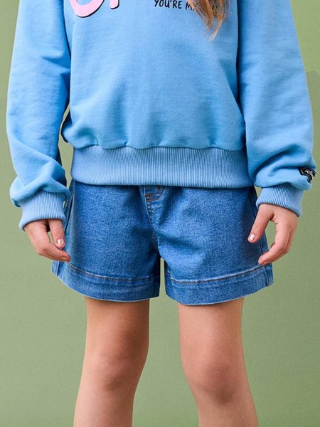 Short Jeans com Passante