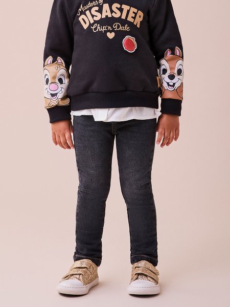 Calça Jeans Preta Básica