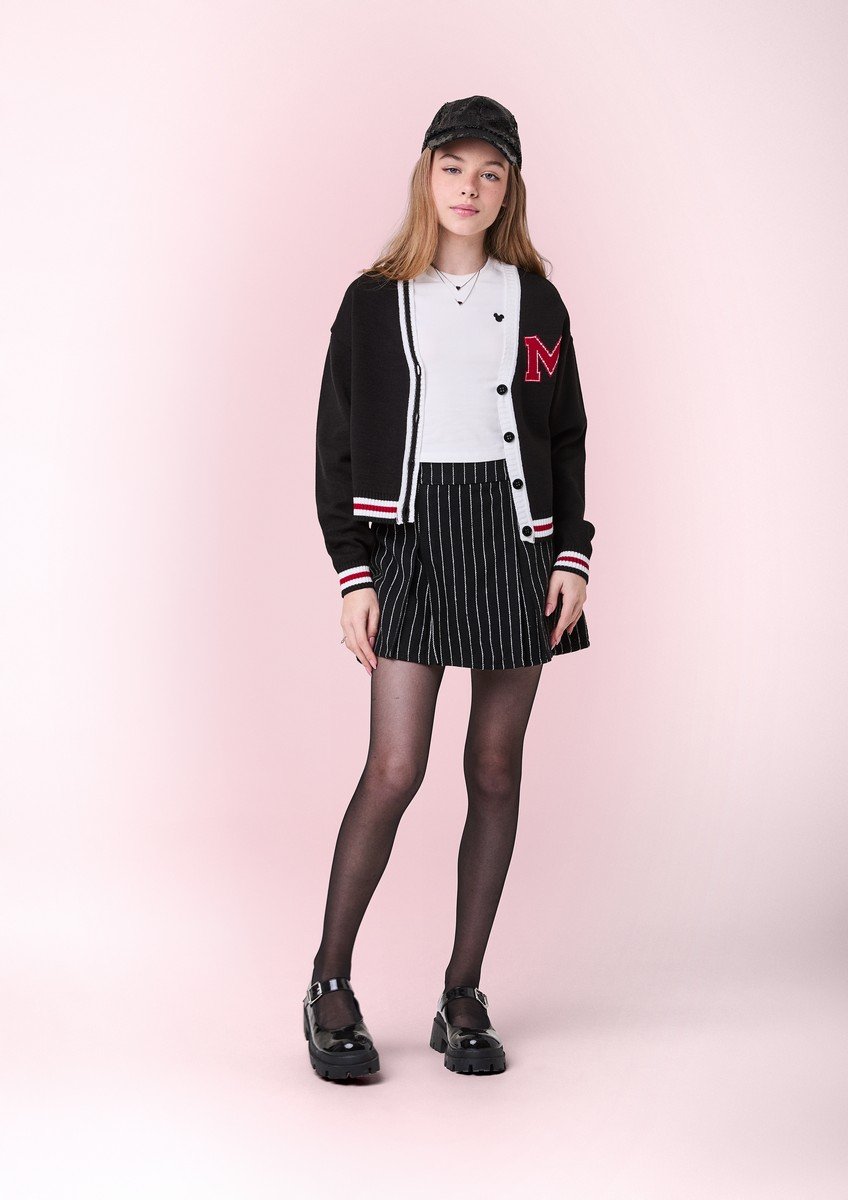 Cardigan de Tricot do Mickey